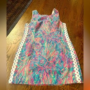 NEW Lilly Pulitzer womens Mila shift dress in Pink Sunset Coco Breeze size 16
